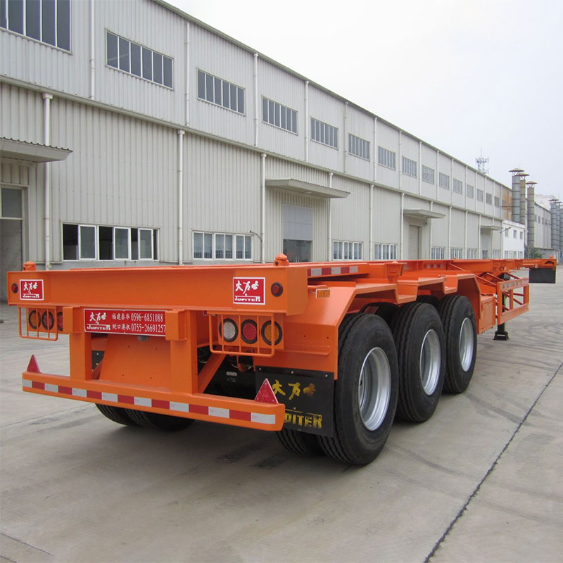 Características estructurales del semi trailer de Skeleton